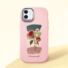 Ucuc iPhone 11 Uyumlu Darbe Emici Kamera Korumalı Pembe Silikon Kılıf