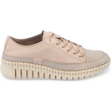 Tergan Pudra Hakiki Deri Kadın Sneaker - K25I1AY68009-A67