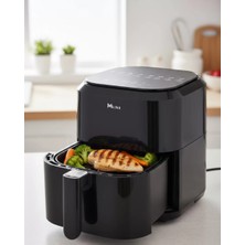 Egecen Dokunmatik Kontrollü 4l Yağsız Sıcak Hava Fritözü 1360W - EC001Z-55ULM5