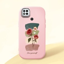 Ucuc Redmi 9C/10A Uyumlu Darbe Emici Kamera Korumalı Pembe Silikon Kılıf