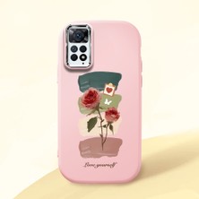 Ucuc Redmi Note 12 Pro 4g Uyumlu Darbe Emici Kamera Korumalı Pembe Silikon Kılıf