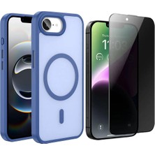 Vendas iPhone 17E Kılıf M-safe Şarj Özellikli Mat Arka Yüzey Zore Sio Kapak + Hayalet Ekran Koruyucu