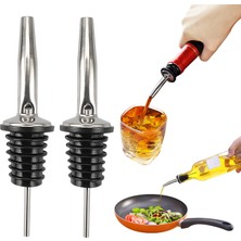 Decostyle Şişe Ucu Servis Aparatı Damlalık Yağdanlık -Şişe Tıpa Sürekli Akışlı Hava Delikli