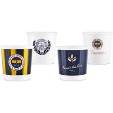 Karaca x Fenerbahçe 4 Kişilik Espresso Seti 90 ml