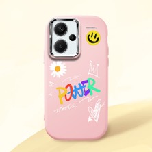 Ucuc Redmi Note 13 Pro Plus+ 5g Uyumlu Darbe Emici Kamera Korumalı Pembe Silikon Kılıf