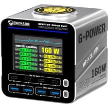 Mechanic G-Power 160W Gan Masaüstü Hızlı Şarj Istasyonu