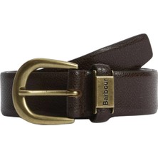 Barbour Clyde Deri Kemer BR71 Dark Brown