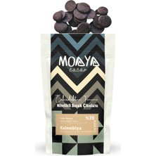 Moaya Cacao Içilebilir Çikolata - %70 Kolombiya Ham Kakao Kitlesi ve Yağı, Nitelikli Sıcak Çikolata