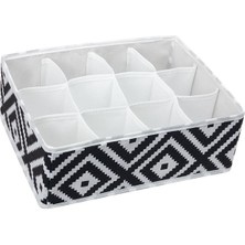 Decostyle 12 Bölmeli Mozaik Desen Pratik Bölmeli Çekmece Düzenleyici Organizer