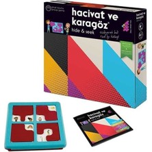 Feyza Design Hacivat ve Karagöz Hide & Find Zeka ve Akıl Oyunu 3+ Yaş