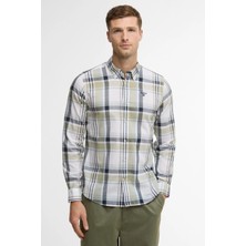 Barbour Kidd Tailored Gömlek GN34 Laurel Green
