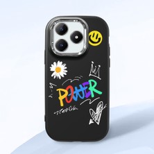 Ucuc Realme C63 4G/C61 Uyumlu Darbe Emici Kamera Korumalı Siyah Silikon Kılıf