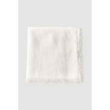 Gusto Püsküllü Şal - Ekru