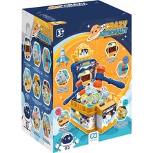 Ca Games Crazy Astronaut +3 Yaş Çocuklar Için 1-2 Kişilik Eğlenceli Uzay Temalı Retro Hedef Vurma Çocuk Oyunu