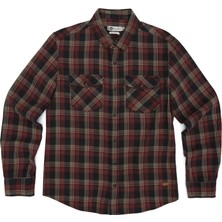 Lee Cooper Leonel Erkek %100 Pamuk Dokuma Gömlek Lacivert-Bordo Ekoseli