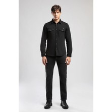 Lee Cooper Worner 2 Erkek Jean Gömlek Denim