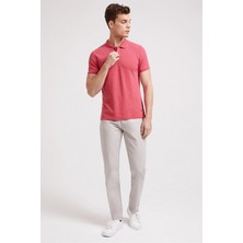 Lee Cooper Miless Erkek Polo Yaka T-Shirt Kırmızı