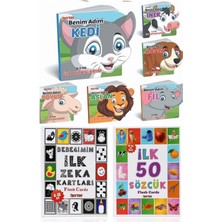 Feyza Design Eğitim Seti 50 Sözcük ve Şekilli Kitaplar - Bebekler Için Eğitici