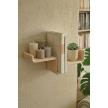 Puffin Design Edge Dekoratif Mini Duvar Rafı 1 Adet