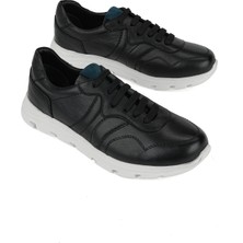 Ziya, Kadın Hakiki Deri Günlük Ayakkabı 1611022Z2746 Siyah