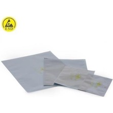 OEM 76X127MM Ebatlarında, Metalize, Kilitli, 100'LÜK Paket, Antistatik Poşet