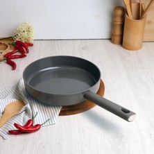 Belariva Belarıva 26 cm Grı Sılıkon Saplı Tava