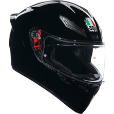Agv K1 S Mono Black Kapalı Kask