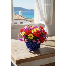 Fılamentim Floranti Spiralnest Dekoratif Saksı Modern Seri 125X125X120 mm NO.1037.10.M-03