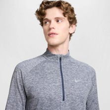 Nike HV2180 437 Dri-Fıt Stride Hz Midlayer Erkek Gri Spor Sweatshirt