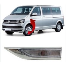 Gkl 7E0949101A Volkswagen Çamurluk Sinyali Krom Sol  Ampüllü Duylu  T7 2016-2019