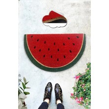Chilai Home Coco Sandia 45X75 cm Doğal Koko Kıl Paspas,hindistan Naturel Kapı Önü Paspası