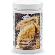 Dr. Gusto Esmer Şeker 200 gr – Pastacılık ve Tatlı Tarifleri Için Doğal Aromalı Kahverengi Şeker