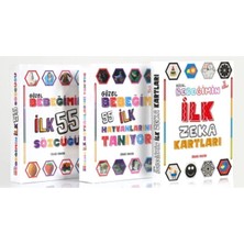 Feyza Design Eğitici 3'lü Zeka Kartları Seti - Bebekler Için Öğretici Oyuncak