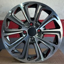 3sdm 4*100*15*6.5 ET35 CH67.1 Gun Metal Diamond Tek Jant