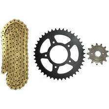 Motobisavm Zincir ve Dişli Set  Oringli 120L 13T - 42T NK250