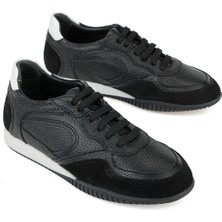 Ziya, Kadın Hakiki Deri Günlük Sneaker 1611022Z2743 Siyah