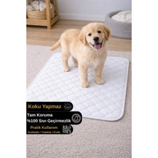 Senpai Petsafe Kapitone Sıvı Geçirmez Yıkanabilir Kedi Köpek Çiş Pedi Pamuklu Ev Içi Eğitim ve Koruyucu Ped