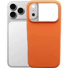 Turuncu Silikon 17 Pro Kılıf