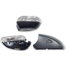 Gkl 3C8949101E Volkswagen Ayna Sinyali Sol Çevre Aydınlatmalı Passat cc (Ampullü)