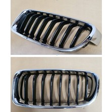 Gkl 51137260497/51137260498 Bmw Panjur Sol Krom Siyah Set (Sag-Sol Sport) Bmw F30+LCI 12>18