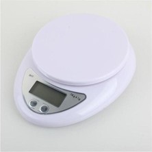 Decostyle Hazneli LCD Ekran Hassas Ölçüm Sensörlü 5 kg Kapasite Dijital Mutfak Terazisi Tartısı