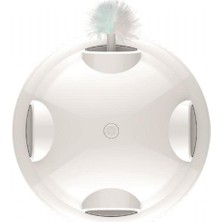 Feyza Design Beyaz Kedi Zeka Oyuncağı - Eğlenceli ve Dayanıklı