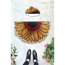 Chilai Home Coco Mirasol 45X75 cm Doğal Koko Kıl Paspas,hindistan Naturel Kapı Önü Paspası