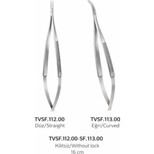 Shivaco Mikro Portegüler 18 cm Kilitsizeğri Uçlu