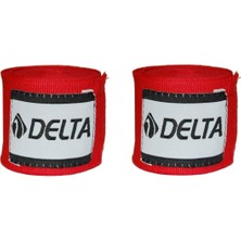 Feyza Design Kırmızı Boks ve Kickbox El Bandajı 3,5 Metre 2'li Set
