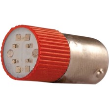 Gwest BA9SC - K LED Ampul 220V. Ac-Dc Kırmızı 50 Adet