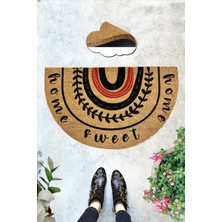 Chilai Home Coco Homerain 45X75 cm Doğal Koko Kıl Paspas,hindistan Naturel Kapı Önü Paspası