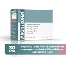 Magnerofen Magnezyum Içeren Takviye Edici Gıda 30 Saşe