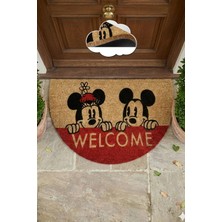 Chilai Home Coco Mat Janmau 45X75 cm Doğal Koko Kıl Paspas,hindistan Naturel Kapı Önü Paspası