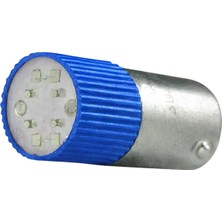 Gwest BA9SC - 110V - M LED Ampul 110V. Ac-Dc Mavi 50 Adet
